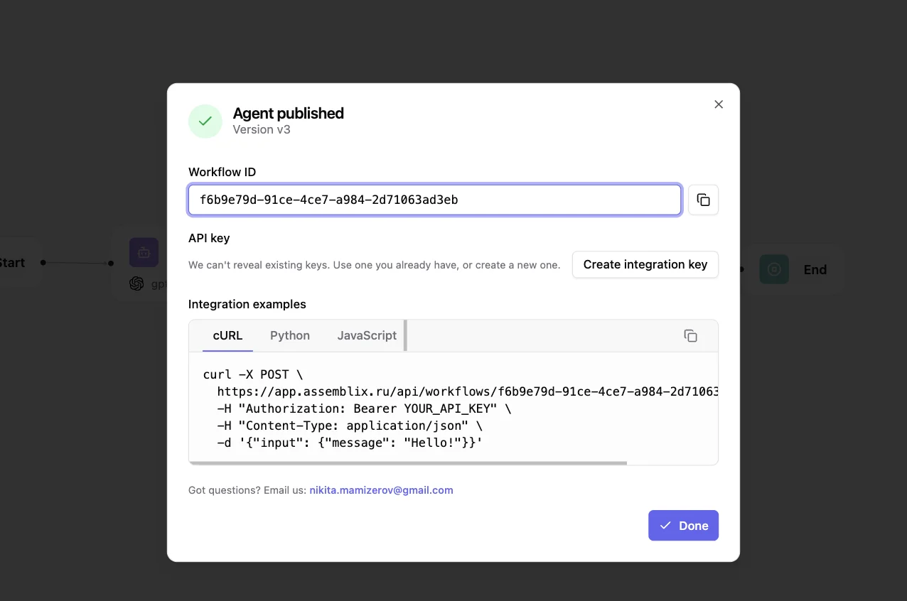 Workflows-as-API